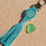 Sea Glass Keychain