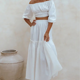 Linen Maxi Skirts