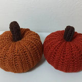 Crocheted Fall Farmhouse Pumpkins