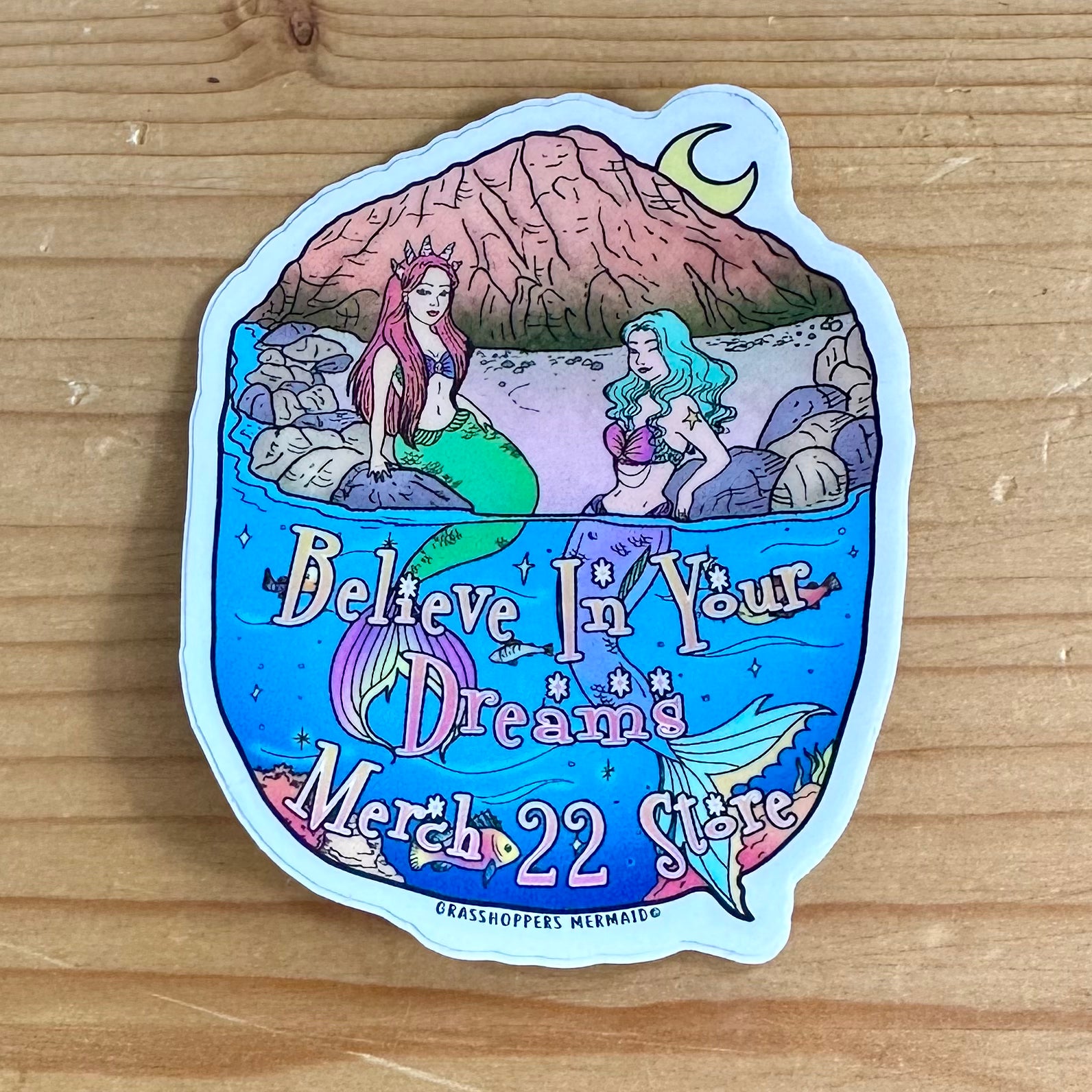 Merch 22 Store Stickers