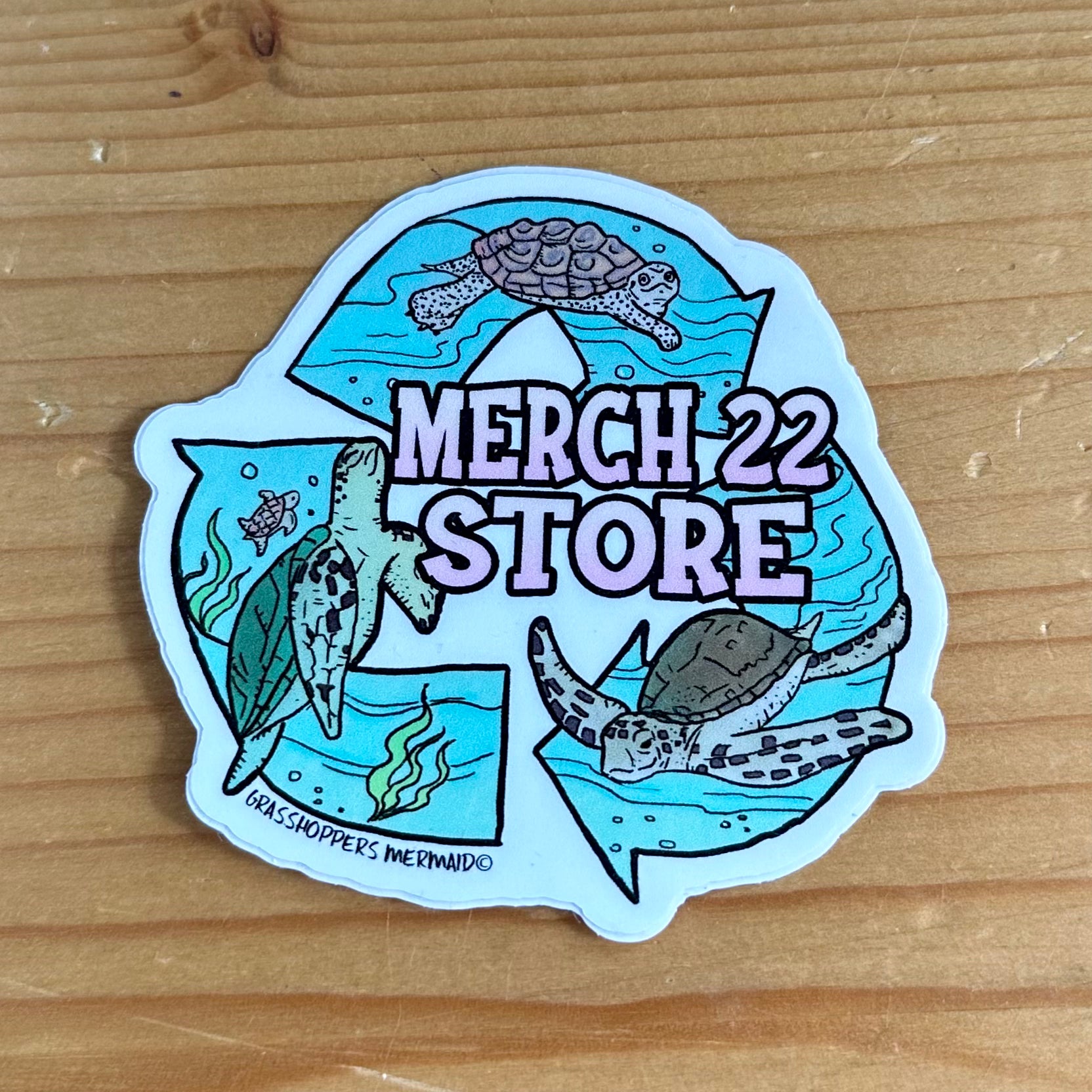 Merch 22 Store Stickers