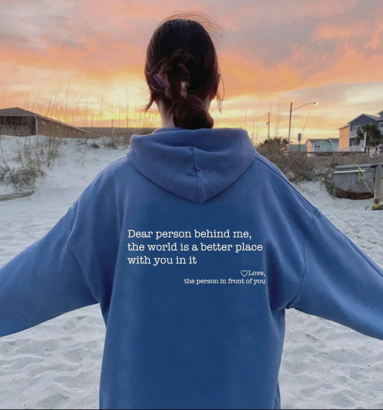 Dear Person Behind Me Mental Health Awareness Hoodie