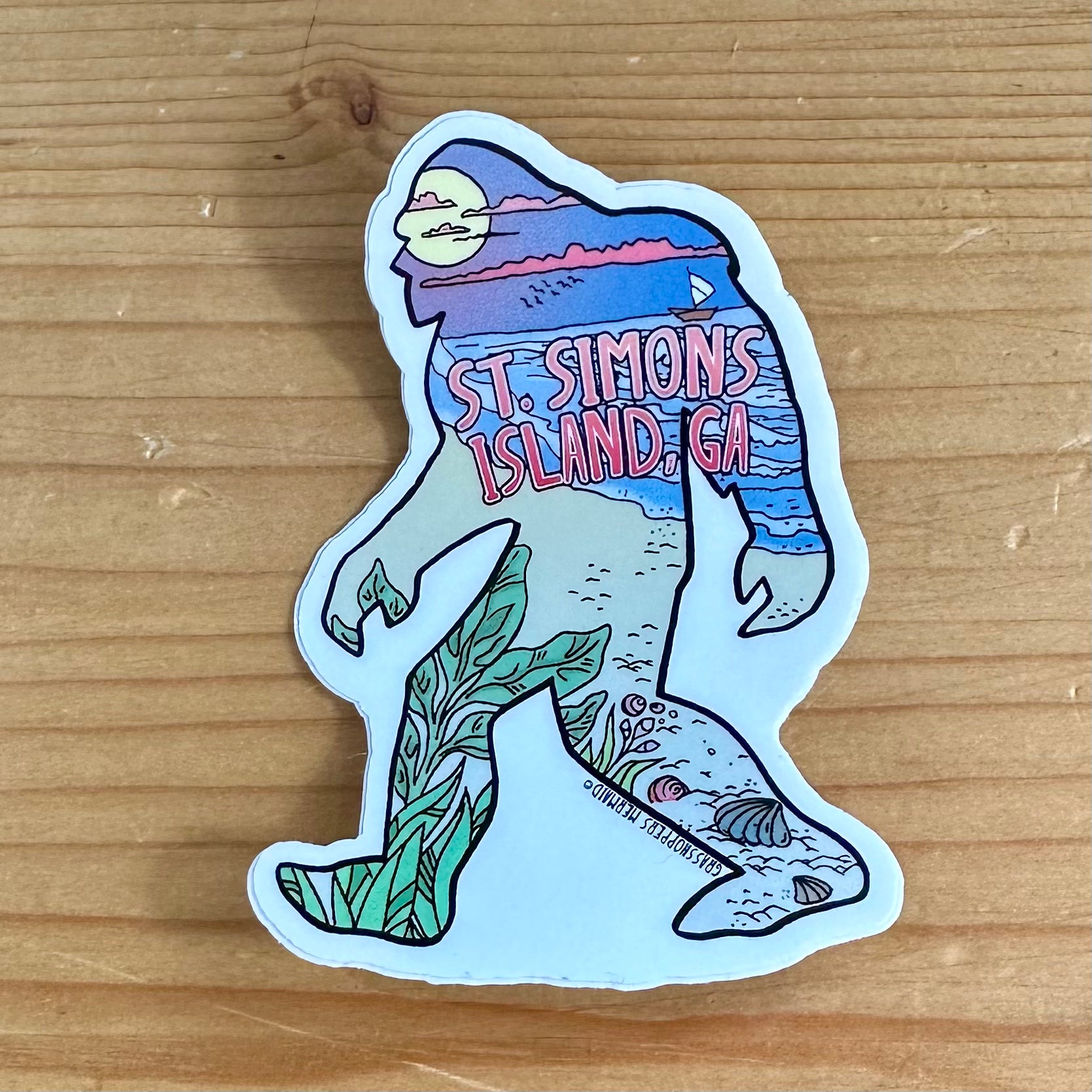 Golden Isles Stickers