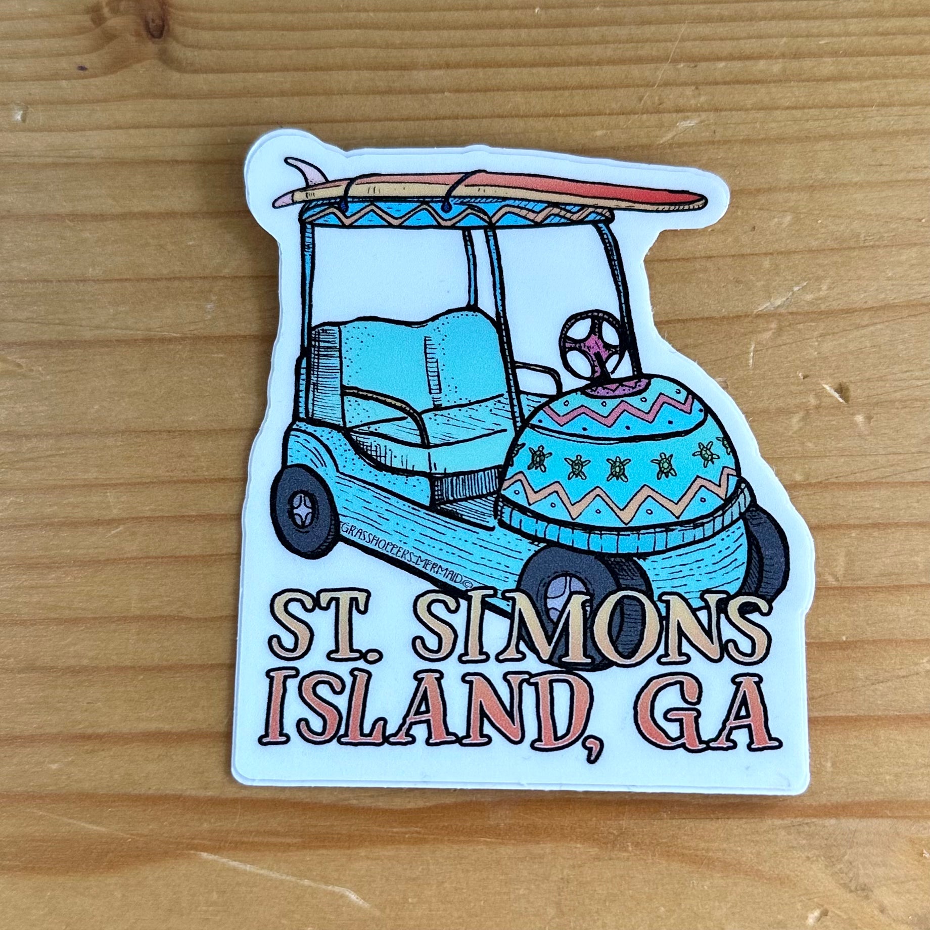 Golden Isles Stickers