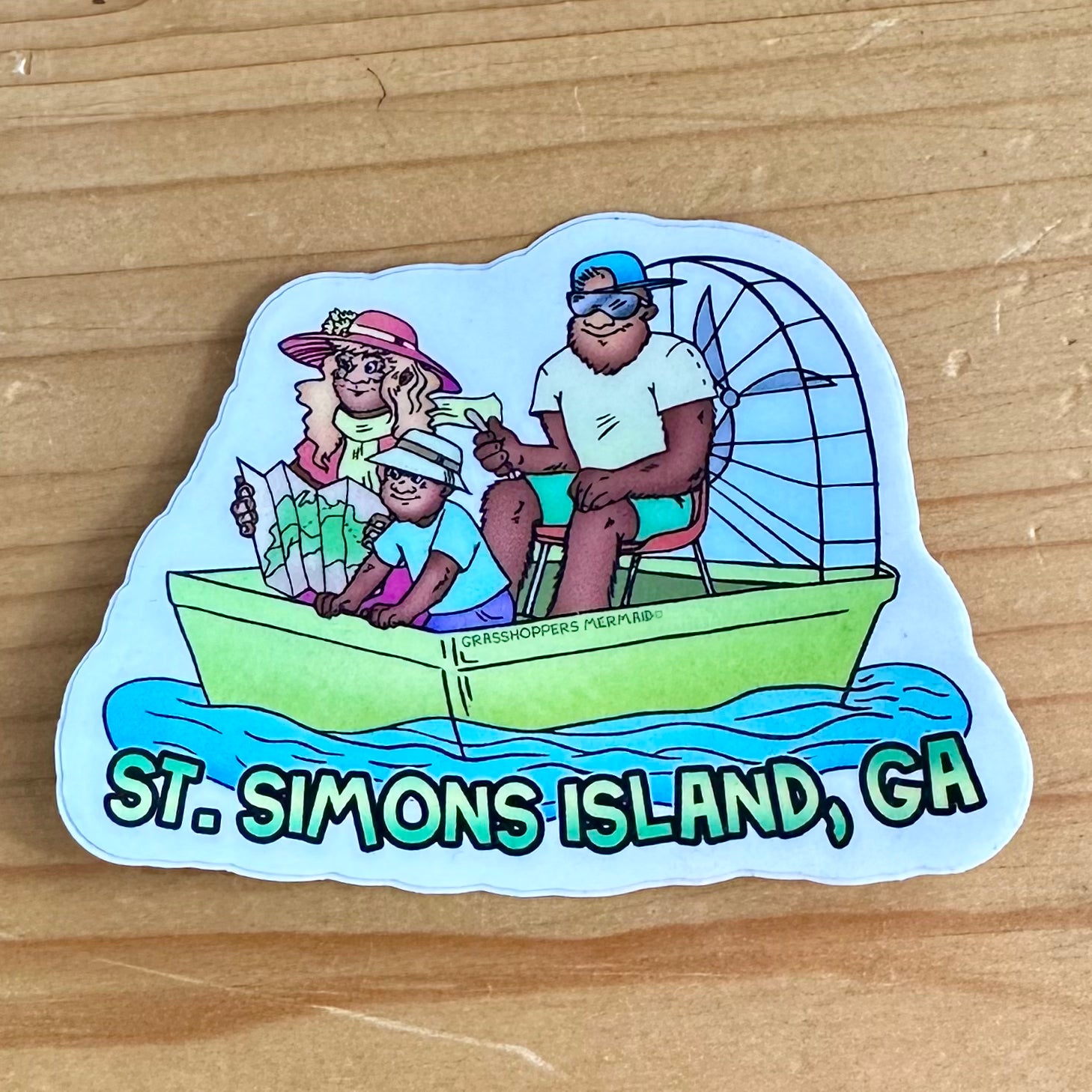 Golden Isles Stickers