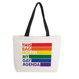 My Gay Agenda Canvas Bag